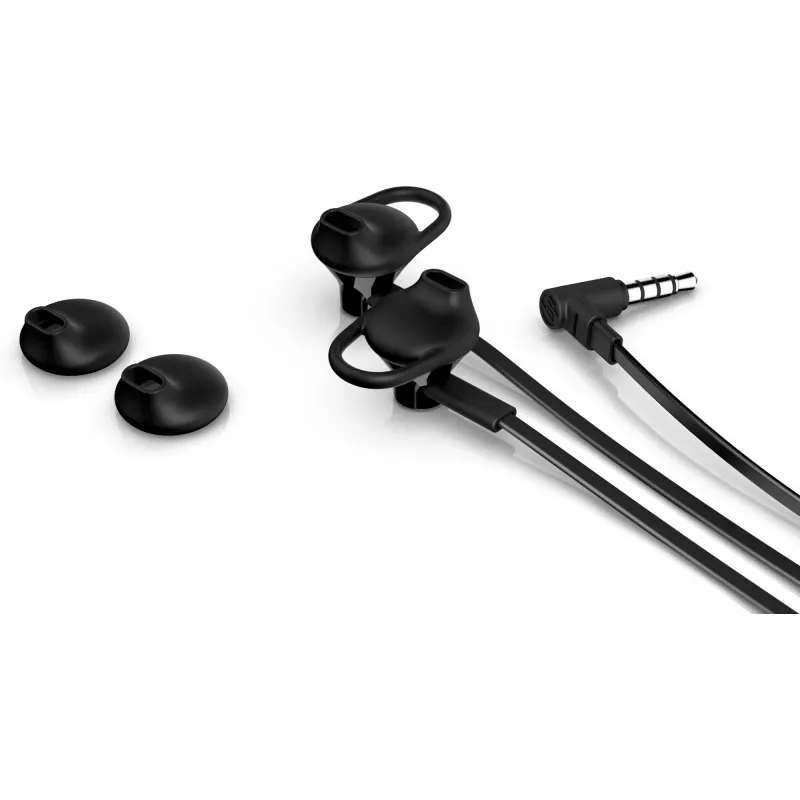 HP Earbuds preto headset 150, com fios, chamadas/música, 20 - 20000 Hz, 15 g, headset, preto