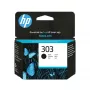 HP 303 preto cartucho de tinta original, alcance padrão, preto, tinta pigmentada, 1 unid., 200 páginas, embalagem individual