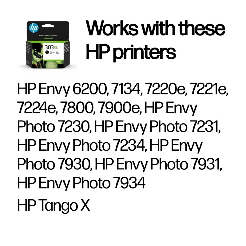 HP 303XL alto alcance preto cartucho de tinta original, alto alcance (XL), preto, tinta pigmentada, 12 ml, 1 unid., 600 páginas