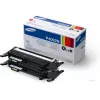 Cartuchos de toner pack de 2, Samsung CLT-P4092B, preto, 1.500 páginas por cartucho