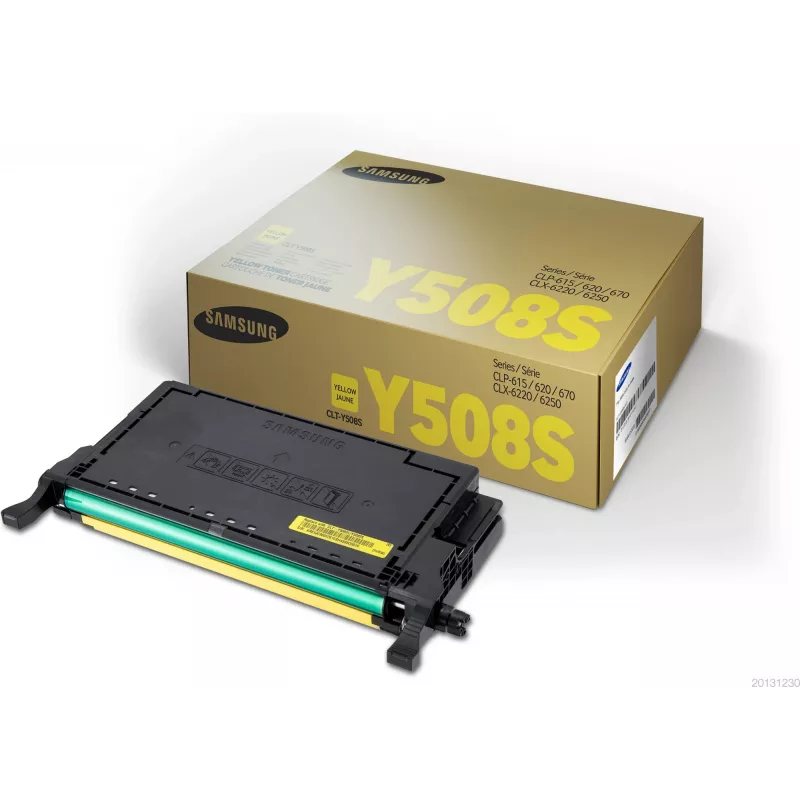 Toner amarelo Samsung CLT-Y5082S – laser cor, 2000 páginas, 1 unidade
