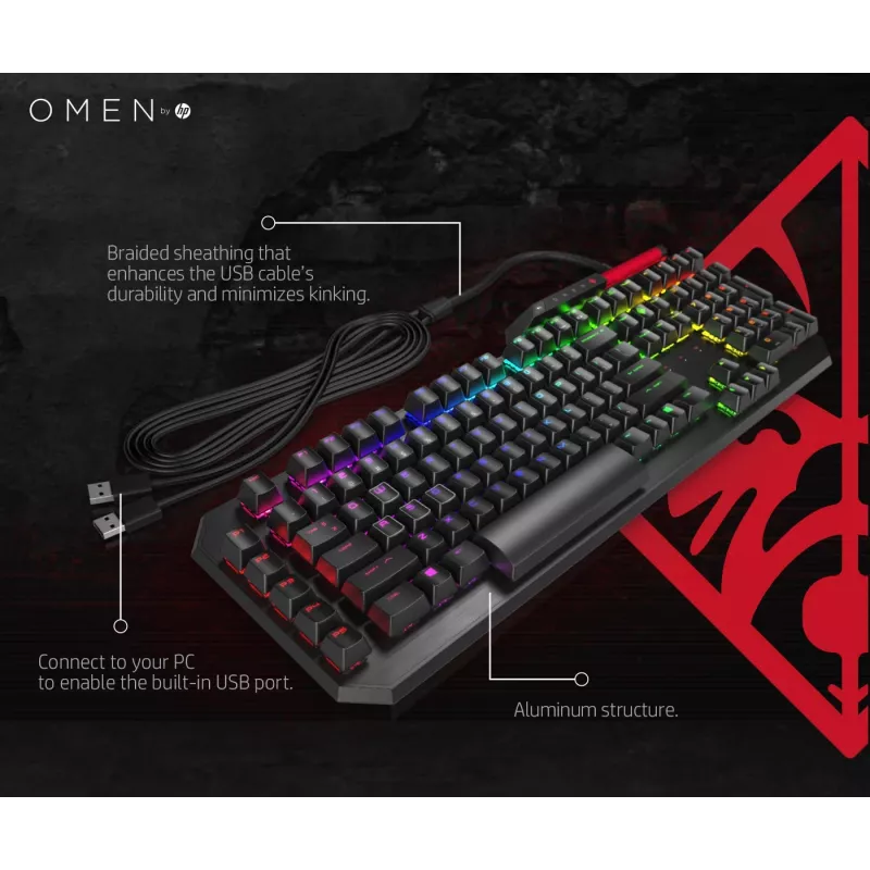 Teclado HP OMEN by Sequencer