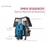 Teclado HP OMEN by Sequencer