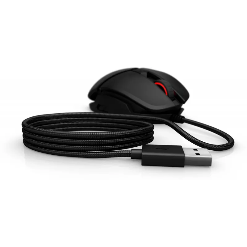 Rato HP OMEN by Reactor, destro, ótico, USB Type-A, 16000 DPI, 0,2 ms, preto