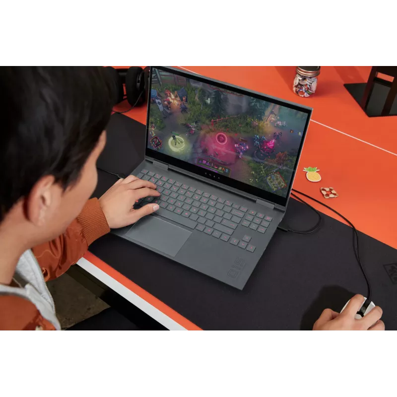 Rato HP OMEN by Reactor, destro, ótico, USB Type-A, 16000 DPI, 0,2 ms, preto