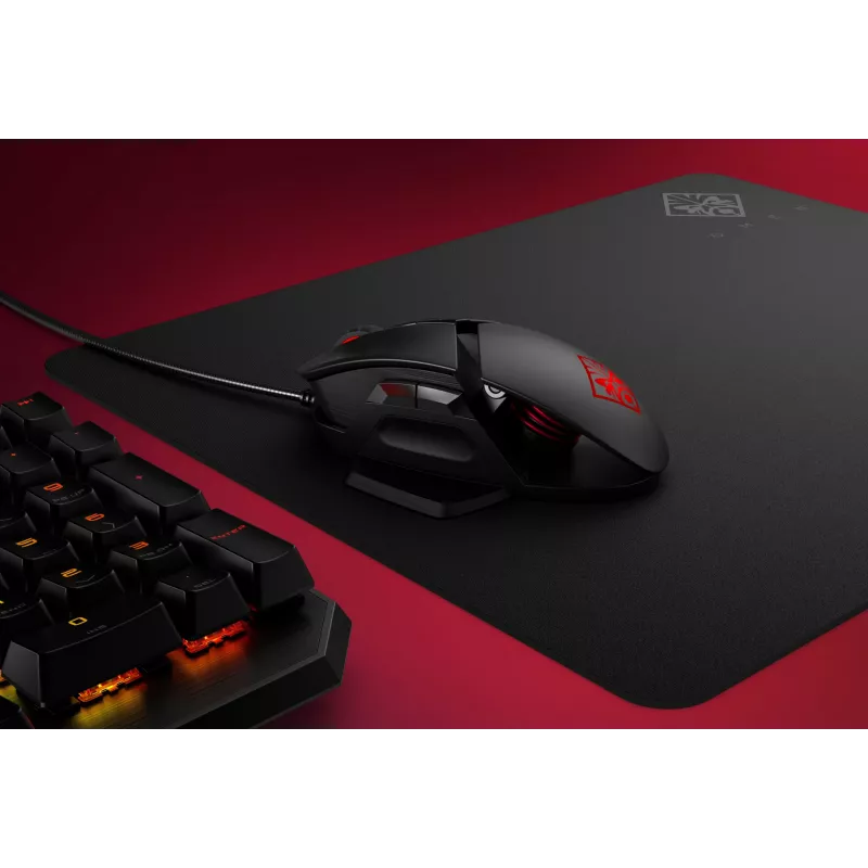 Rato HP OMEN by Reactor, destro, ótico, USB Type-A, 16000 DPI, 0,2 ms, preto