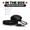 Rato HP OMEN by Reactor, destro, ótico, USB Type-A, 16000 DPI, 0,2 ms, preto