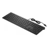 Teclado HP Pavilion Wired 300, tamanho completo (100%), com fios, USB, mecânico, preto