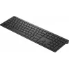 Teclado HP Pavilion Wireless 600 preto, tamanho completo (100%), sem fios, RF sem fios, preto
