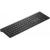 Teclado HP Pavilion Wireless 600 preto, tamanho completo (100%), sem fios, RF sem fios, preto