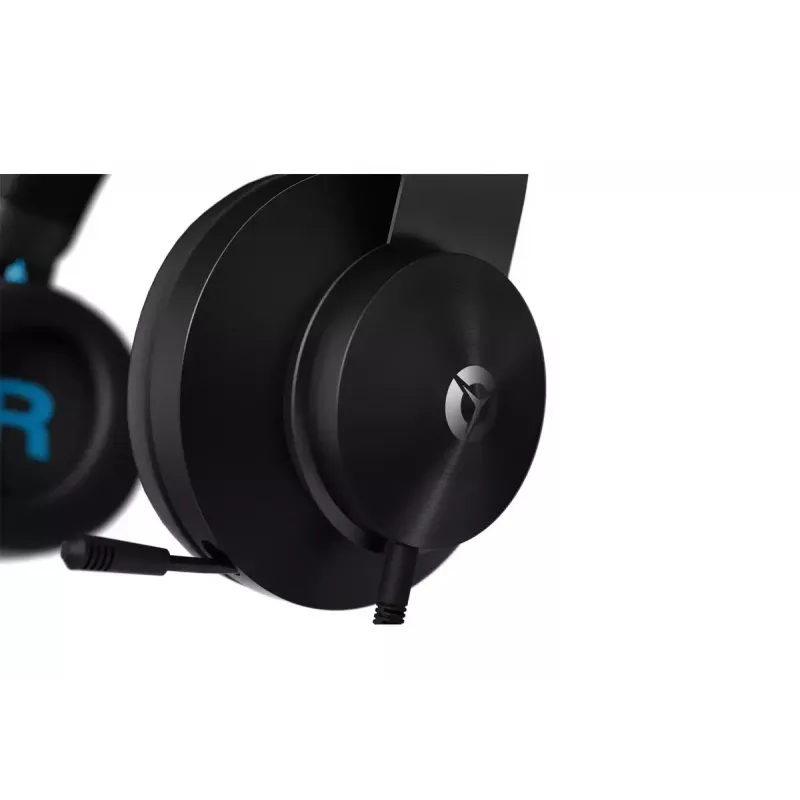 Headset Lenovo Legion H300 com fios head-band gaming preto