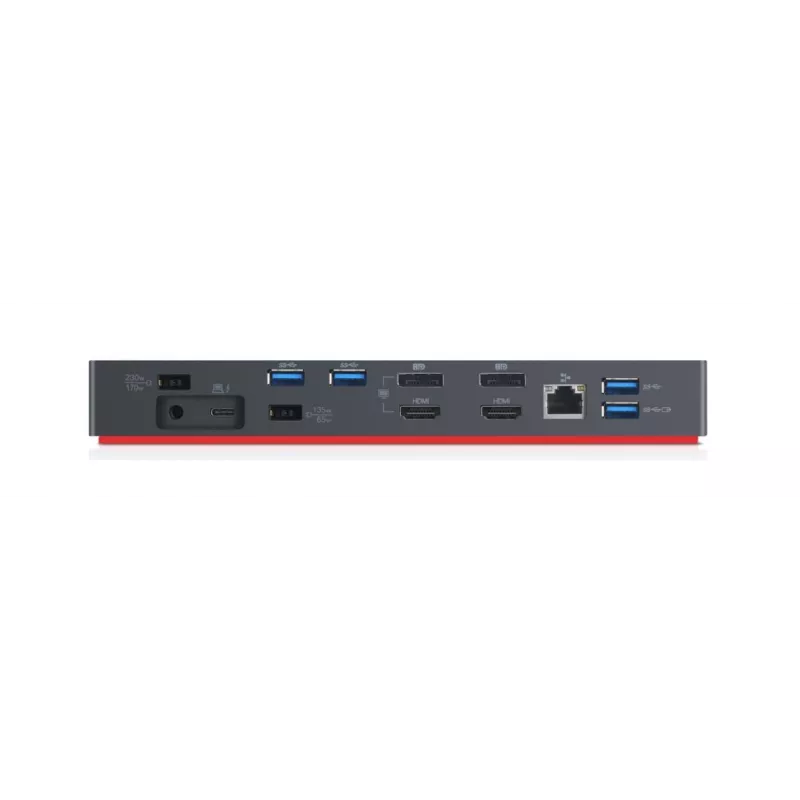 Lenovo ThinkPad Thunderbolt 3 Workstation Gen 2 com fios preto