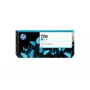 Tinteiro HP 730F 300 ml ciano DesignJet, HP DesignJet T1700 série de impressoras, impressão térmica a jato de tinta, ciano, Estados Unidos, Singapura, 283 mm, 41 mm