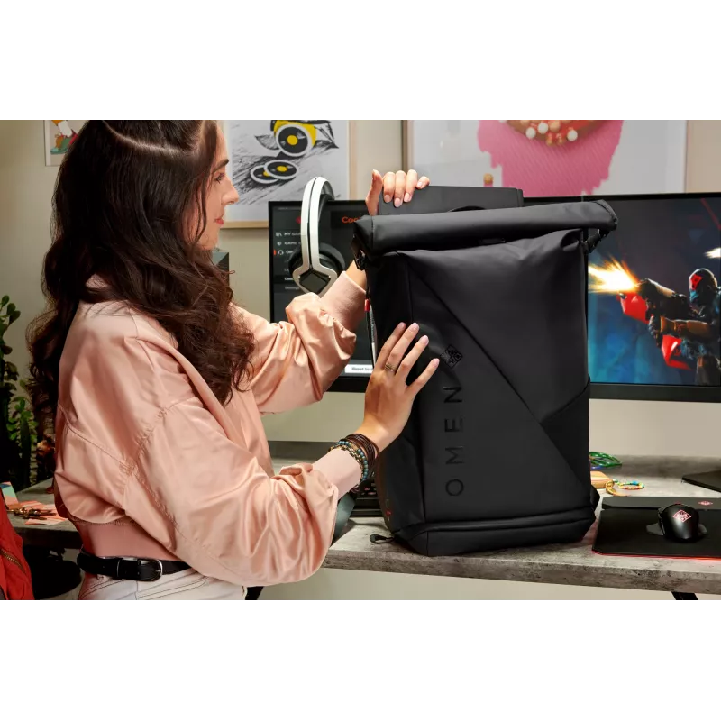 HP OMEN X 27 monitor 68,6 cm (27 polegadas) 2560 x 1440 píxeis Quad HD preto (recondicionado)