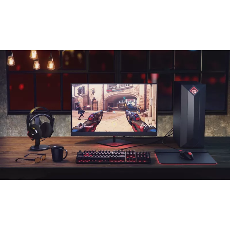 HP OMEN X 27 monitor 68,6 cm (27 polegadas) 2560 x 1440 píxeis Quad HD preto (recondicionado)