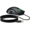 Rato gaming HP X220 com retroiluminação, ambidestro, ótico, USB Type-A, 3600 DPI, preto