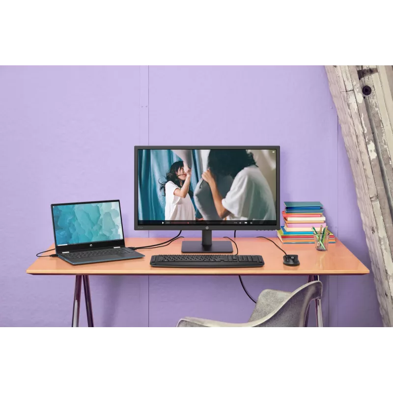 Monitor de computador HP V28 71,1 cm (28 polegadas) 3840 x 2160 píxeis 4K Ultra HD LED preto