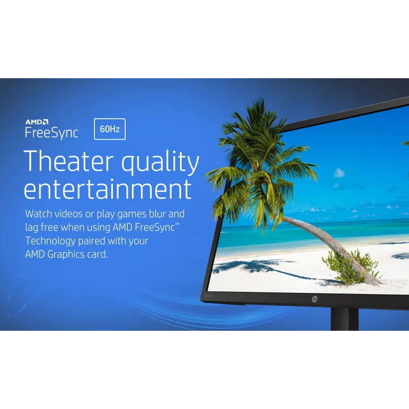 Monitor de computador HP V28 71,1 cm (28 polegadas) 3840 x 2160 píxeis 4K Ultra HD LED preto