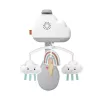 Móbil de berço Fisher-Price Rainbow Showers, berço, som, luz de presença, temporizador integrado, tecido, plástico