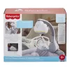 Móbil de berço Fisher-Price Rainbow Showers, berço, som, luz de presença, temporizador integrado, tecido, plástico