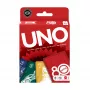 Jogo de cartas UNO Mattel 80th Ruby Red para crianças e noites de família