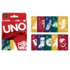 Jogo de cartas UNO Mattel 80th Ruby Red para crianças e noites de família