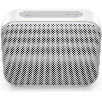 Altifalante Bluetooth HP 350 prateado, sem fios, branco, universal, bateria incorporada, 180 g, 78,5 mm