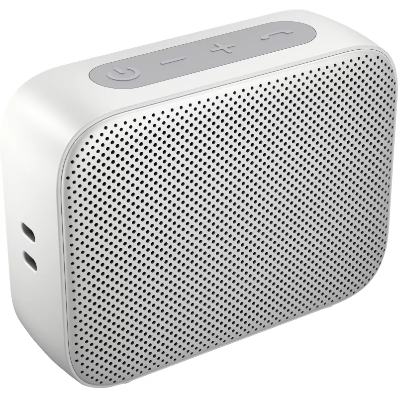 Altifalante Bluetooth HP 350 prateado, sem fios, branco, universal, bateria incorporada, 180 g, 78,5 mm