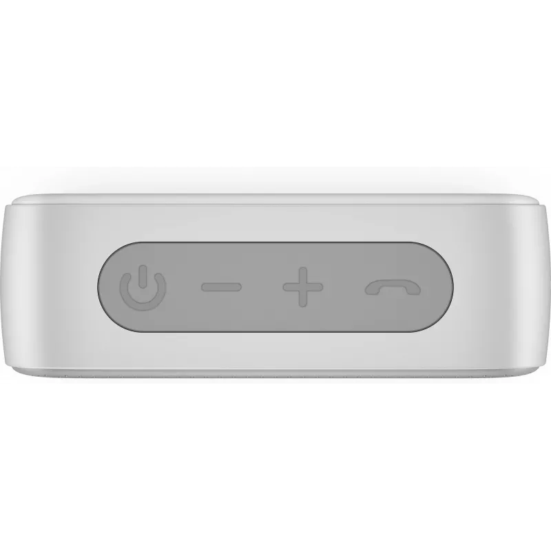 Altifalante Bluetooth HP 350 prateado, sem fios, branco, universal, bateria incorporada, 180 g, 78,5 mm