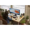 Monitor curvo HP P34hc G4 WQHD USB-C, 86,4 cm (34 polegadas), 3440 x 1440 píxeis, Wide Quad HD, LCD, 5 ms, preto