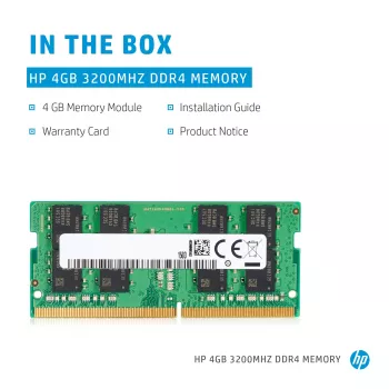 Módulo de memória HP 286H5AA 4 GB 1 x 4 GB DDR4 260-Pin SO-DIMM