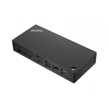 Docking station/replicador de portas para portátil Lenovo 40AY0090IT com fios USB 3.2 Gen 1 (3.1 Gen 1) Type-C preto