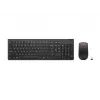 Teclado e rato incluídos Lenovo 4X31R64497 de escritório RF sem fios nórdico preto