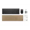Teclado e rato incluídos Lenovo 4X31R64497 de escritório RF sem fios nórdico preto