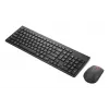 Teclado e rato incluídos Lenovo 4X31R64462 de escritório RF sem fios + Bluetooth dinamarquês preto