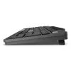 Teclado Lenovo 4Y41R69515 para casa/escritório Bluetooth belga, francês preto, verde