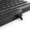 Teclado Lenovo 4Y41R69515 para casa/escritório Bluetooth belga, francês preto, verde