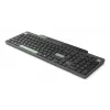 Teclado Lenovo 4Y41R69515 para casa/escritório Bluetooth belga, francês preto, verde