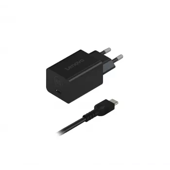Lenovo GaN Nano 65W universal preto AC interior