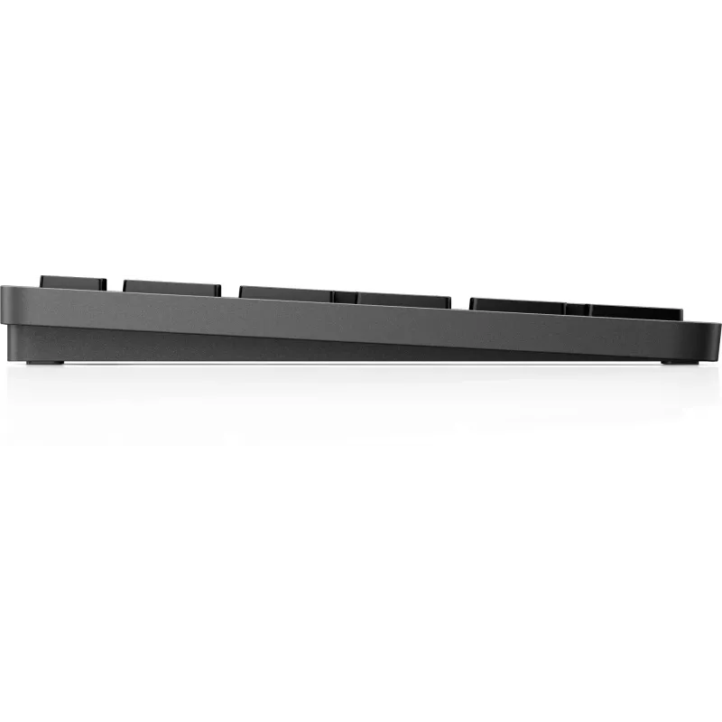 Teclado sem fios HP 975 Dual-Mode de tamanho completo RF sem fios Bluetooth preto