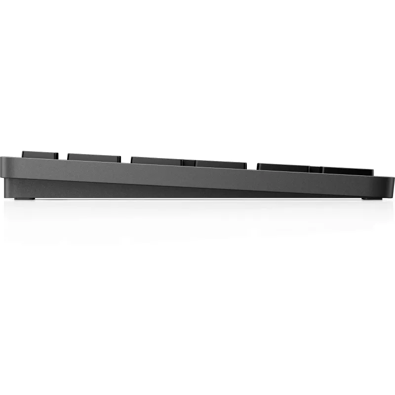 Teclado sem fios HP 975 Dual-Mode de tamanho completo RF sem fios Bluetooth preto