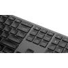 Teclado sem fios HP 975 Dual-Mode de tamanho completo RF sem fios Bluetooth preto