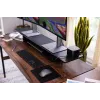 Teclado sem fios HP 975 Dual-Mode de tamanho completo RF sem fios Bluetooth preto