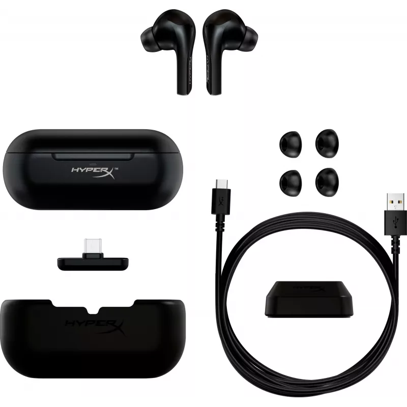 Auscultadores sem fios HyperX Cloud MIX Buds (preto)