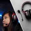Headset gaming HyperX Cloud II Wireless (preto-vermelho)