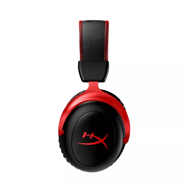 Headset gaming HyperX Cloud II Wireless (preto-vermelho)