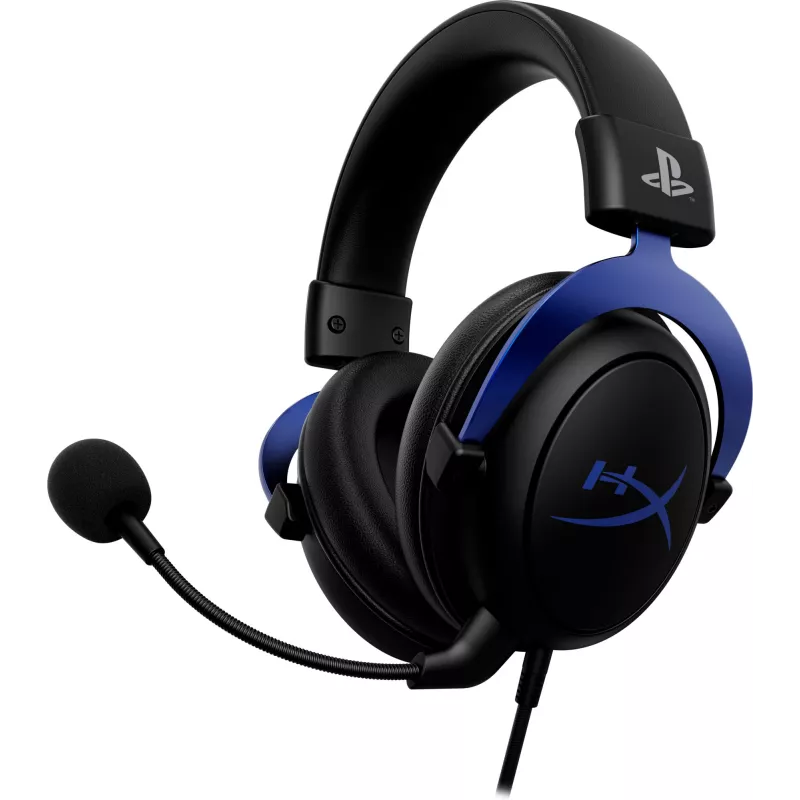 Headset gaming HyperX Cloud - PS5-PS4 (preto-azul)