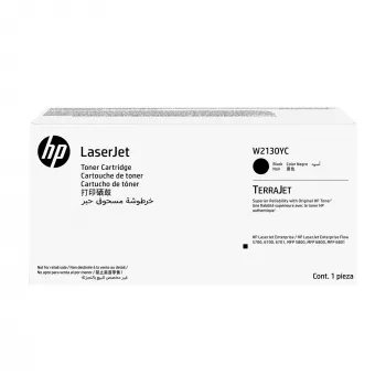 Toner original HP W2130YC preto Contract LaserJet, preto, 1 unid.