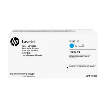 Toner original HP W2131YC ciano Contract LaserJet, ciano, 1 unid.
