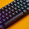 Teclado gaming mecânico HyperX Alloy Origins 65 – HX Aqua (layout US)